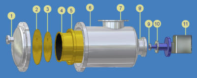 IR Sensing Housing Schematic Diagram.