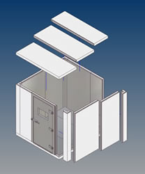 Room shown with Panels Exploded.